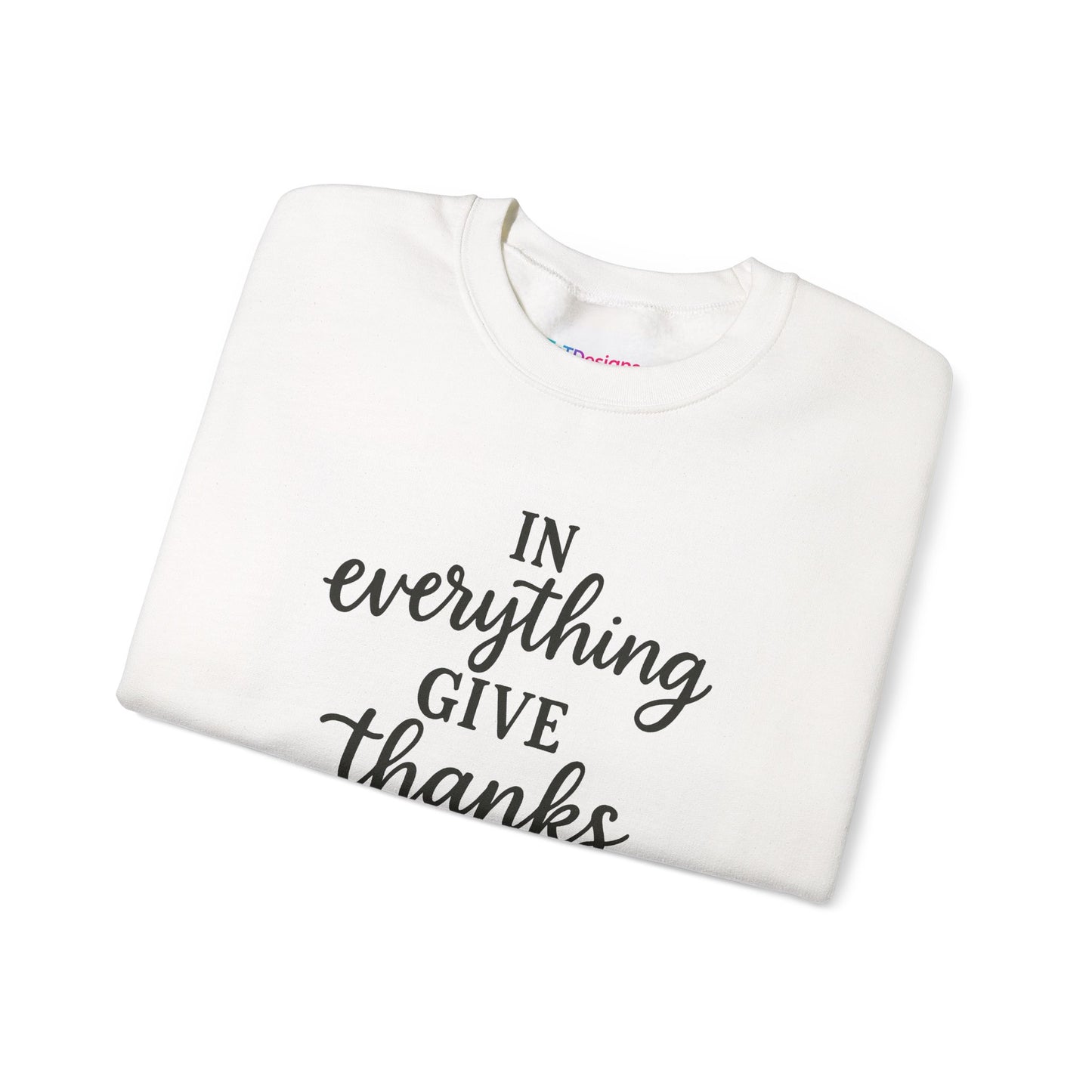 Thankful Grateful Blessed Sweatshirt — Fall Pumpkin Crewneck