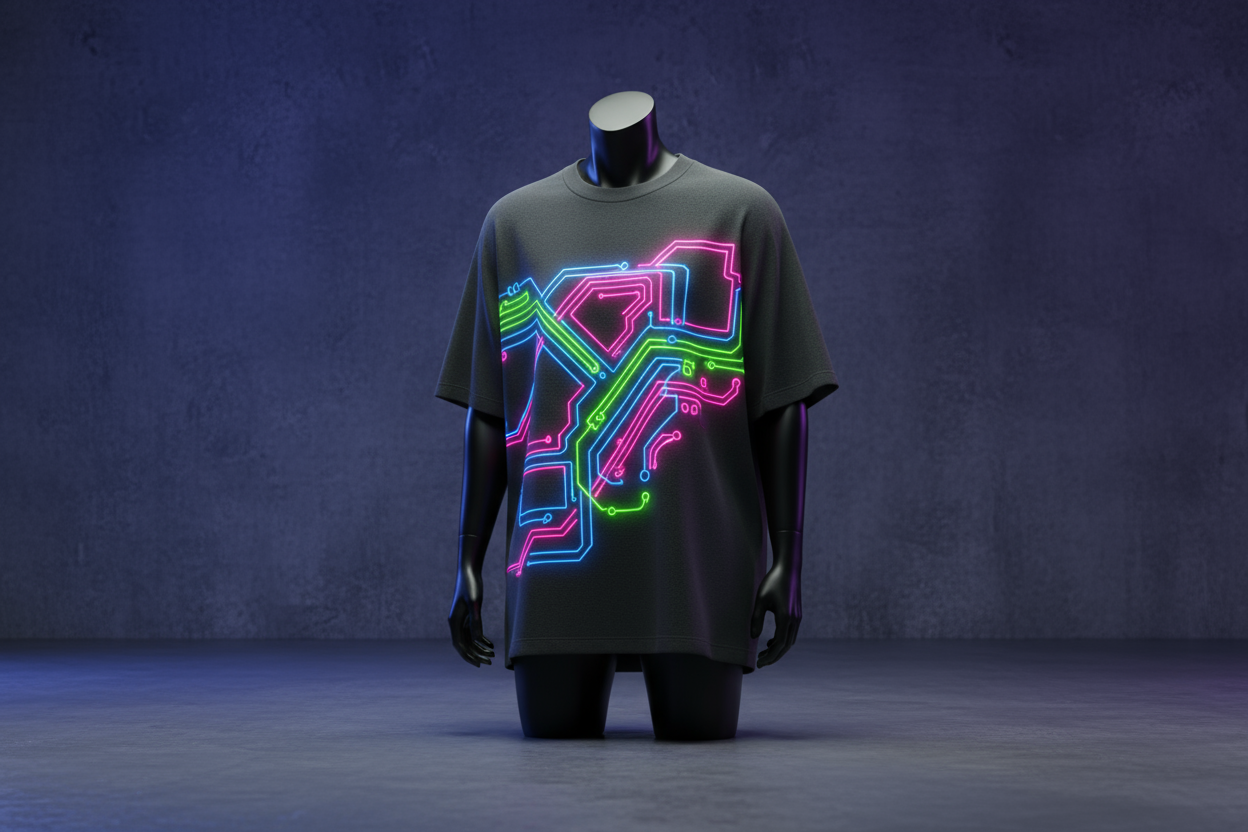 NEON GLOW TSHIRT